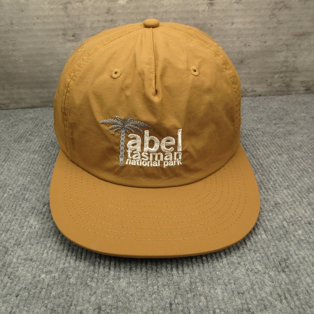 bel Tasman National Park Hat Cap Snap Back Brown Surf Outdoor Hiking Coastal